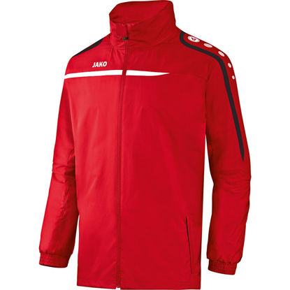 Afbeeldingen van JAKO Regenjas Performance rood/wit/zwart (7497/01) - SALE